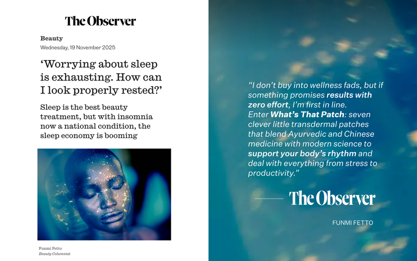 IN THE OBSERVER – What's That Patch